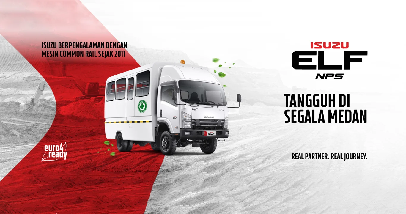 Isuzu Light Truck 6 Ban - ELF-NPS - Banner