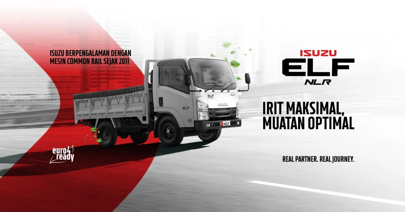 Isuzu Light Truk 4 Ban - ELF-NLR - Banner - 01